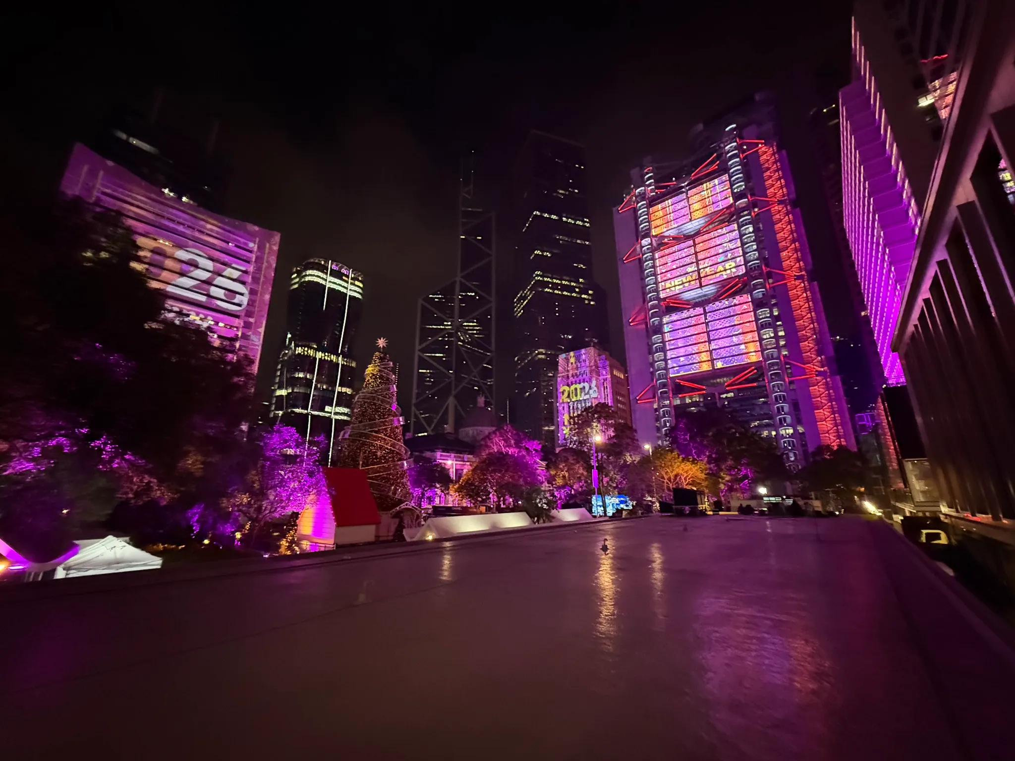 Hong Kong New Year Countdown